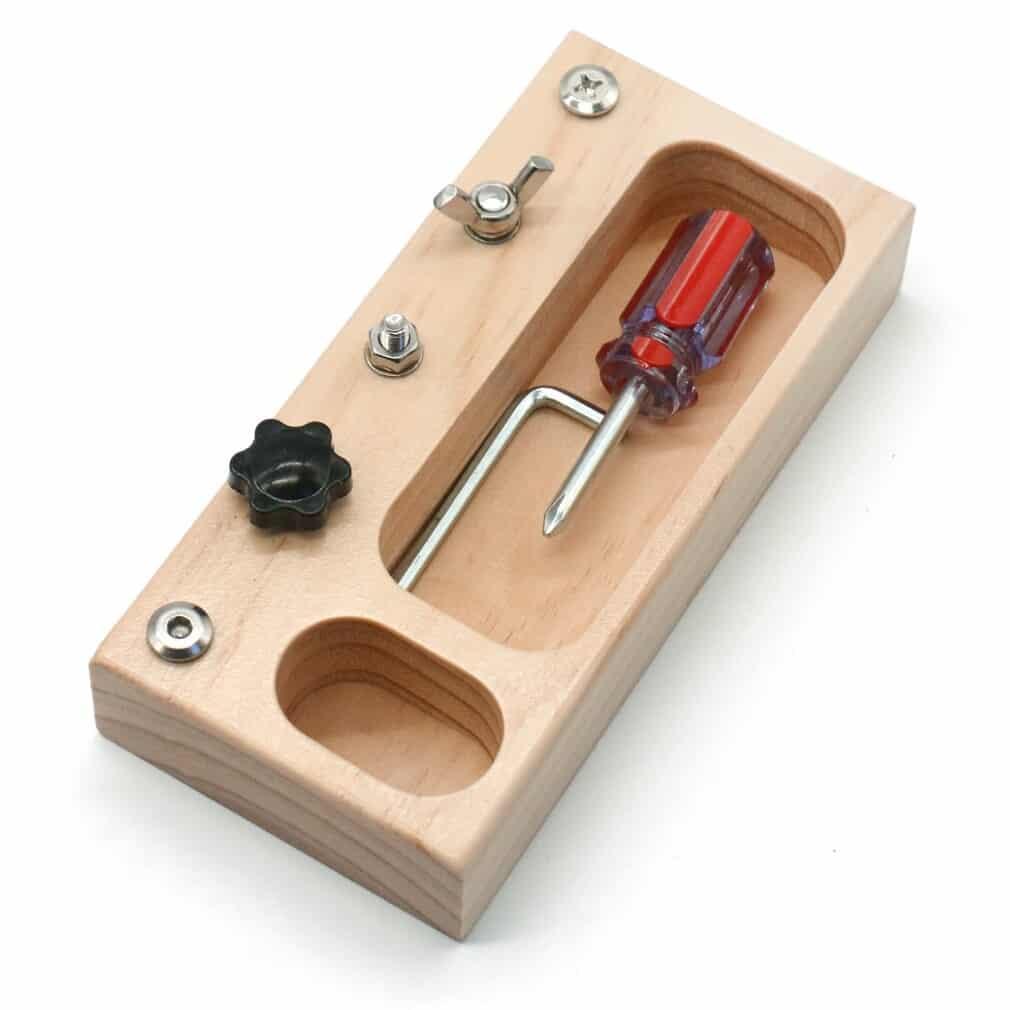 Multipurpose Tool Board with Bolts and Nuts - Stylus Kids