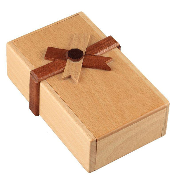 Wooden Gift Box Brain Teaser - Stylus Kids