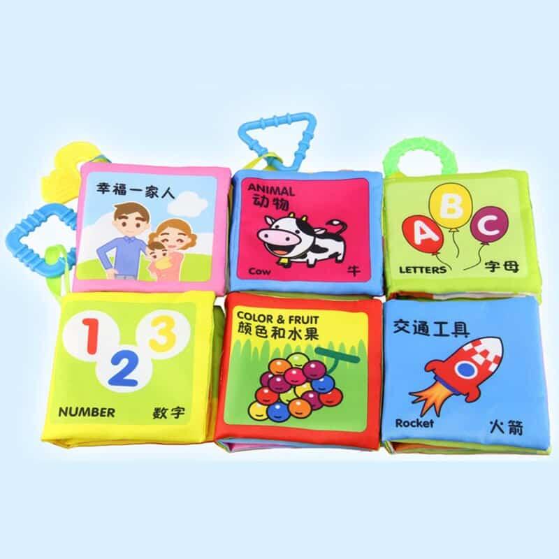 Babies Puzzle Educational Cloth Book - Stylus Kids