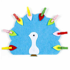 Kid's Colorful Design Clips Montessori Toy - Stylus Kids