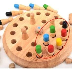 Educational Wooden Memory-Training Chess Toy - Stylus Kids