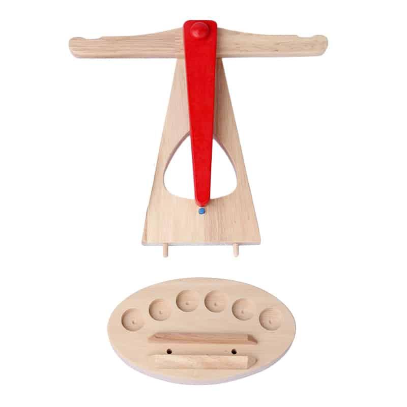 Educational Wooden Balance Scales Toy - Stylus Kids