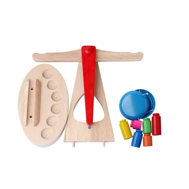 Educational Wooden Balance Scales Toy - Stylus Kids