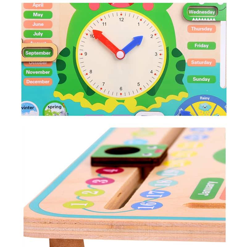 Wooden Time Learning Board - Stylus Kids