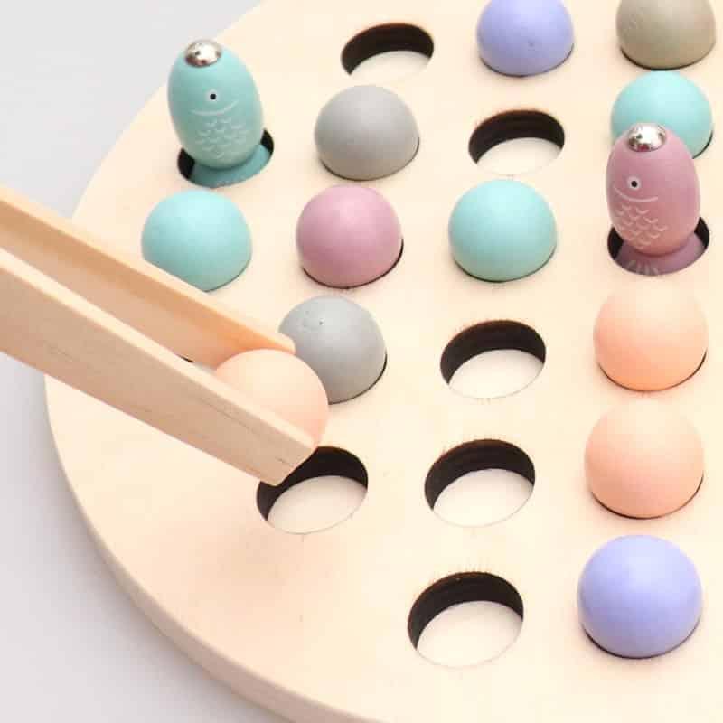 Kid's Fishing Wooden Montessori Toy - Stylus Kids