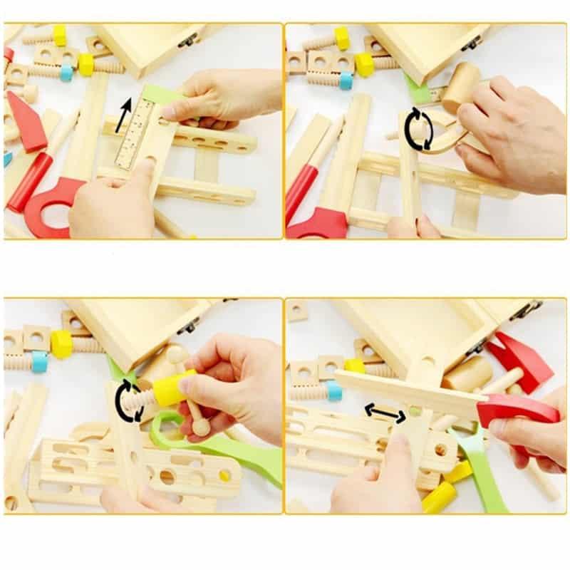 Wooden Repair Tools Toy - Stylus Kids