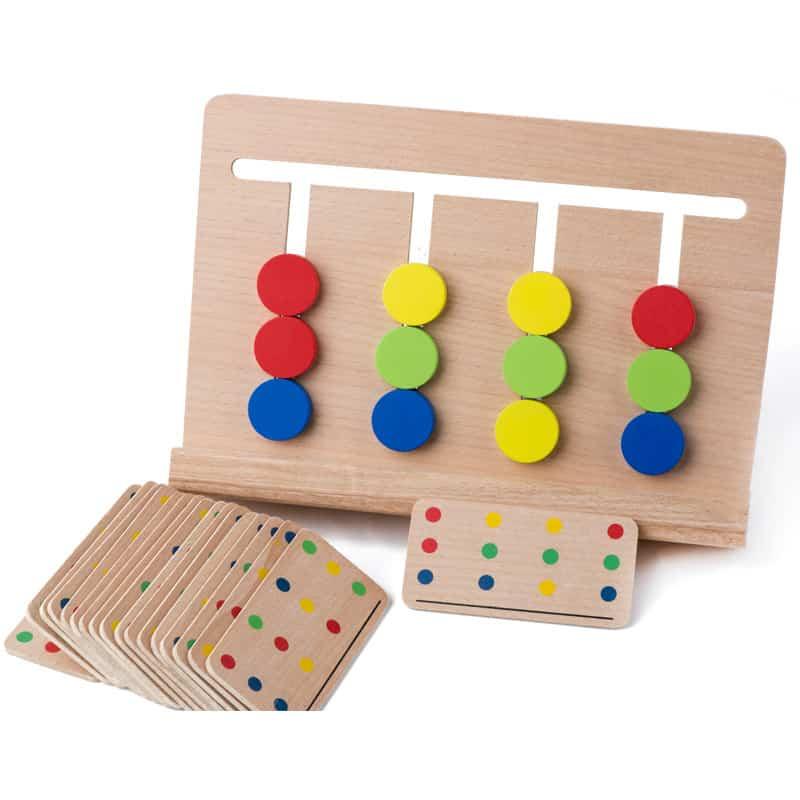 Color Matching Wooden Toy for Early Education - Stylus Kids