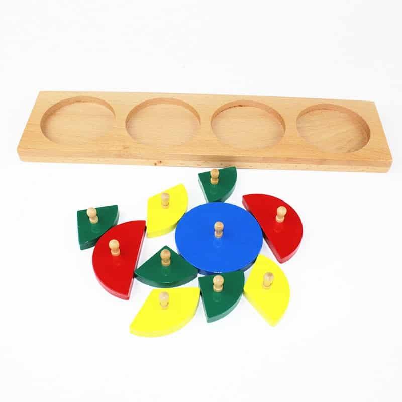 Challenging Educational Geometric Wood Montessori Game - Stylus Kids