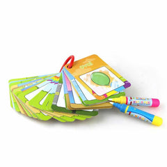 Water Drawing Learning Cards With Magic Pen - Stylus Kids
