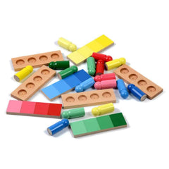 Montessori Sorting Color Resemblance Wooden Toys - Stylus Kids