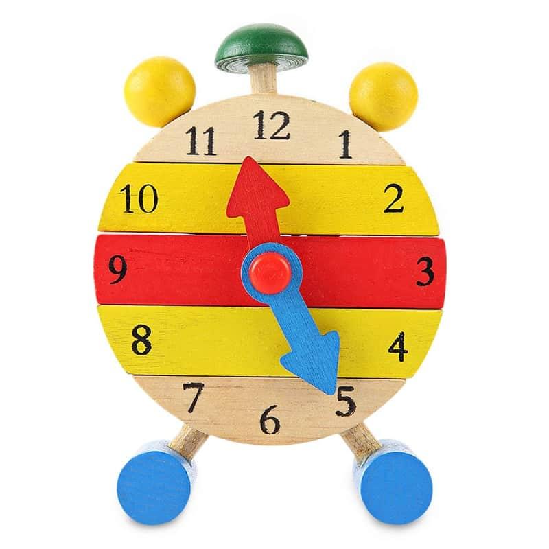Wooden Mini Puzzle Clock for Children - Stylus Kids