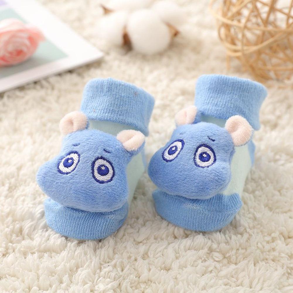 Babies Cartoon Socks with Rubber Flat - Stylus Kids