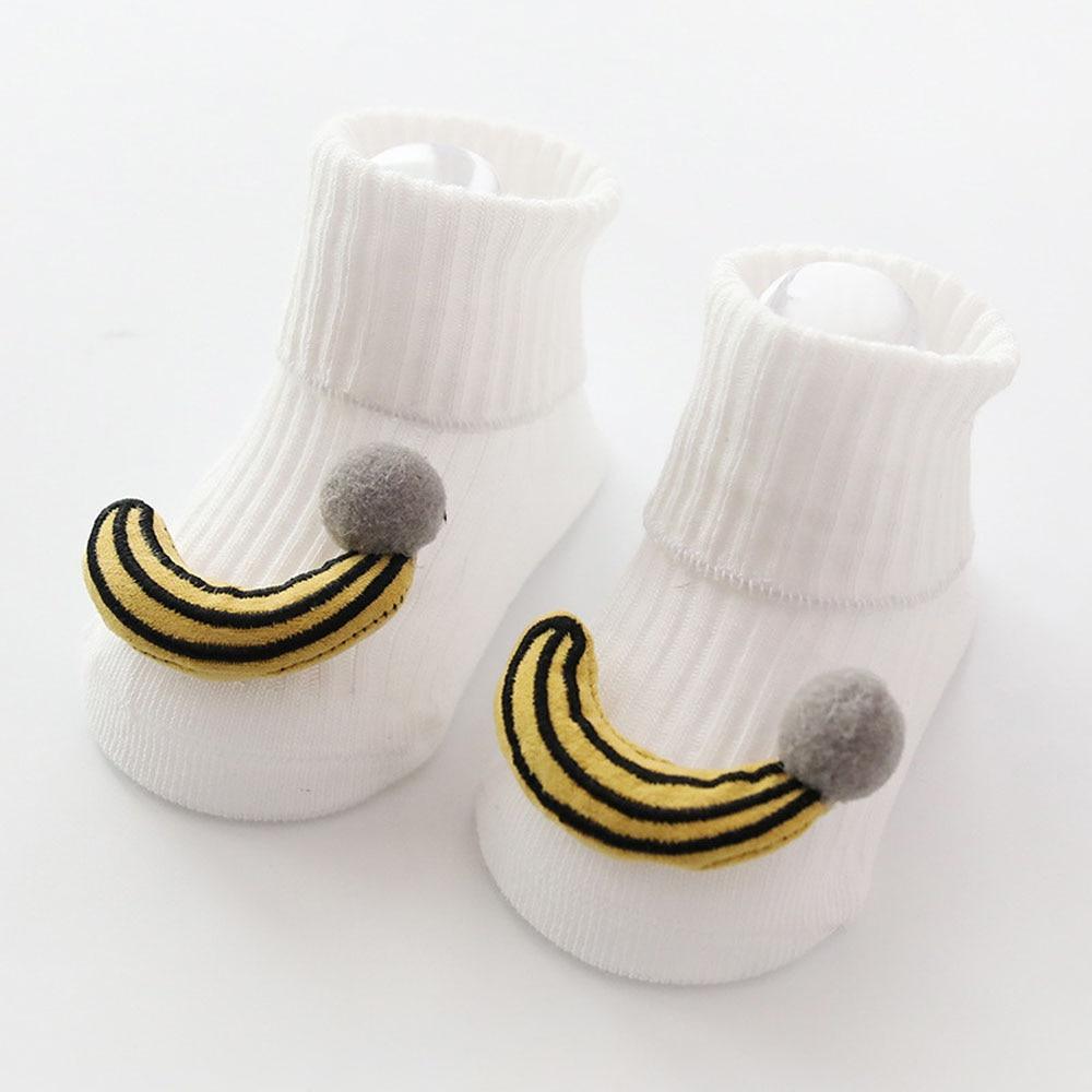 Babies Cartoon Socks with Rubber Flat - Stylus Kids