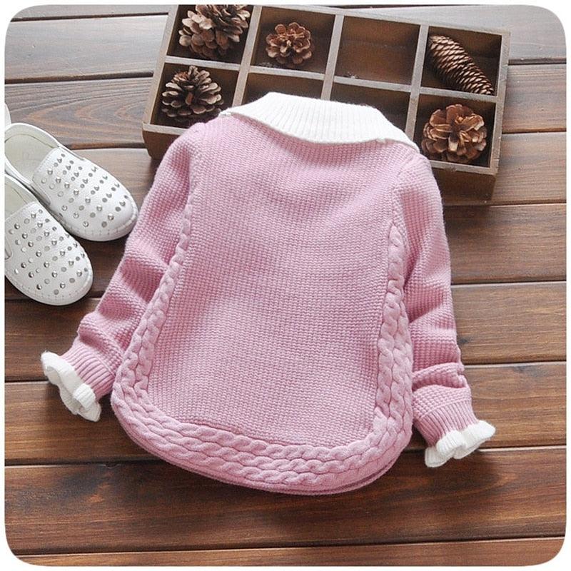 Lovely Warm Cotton Baby Girl's Pullover - Stylus Kids