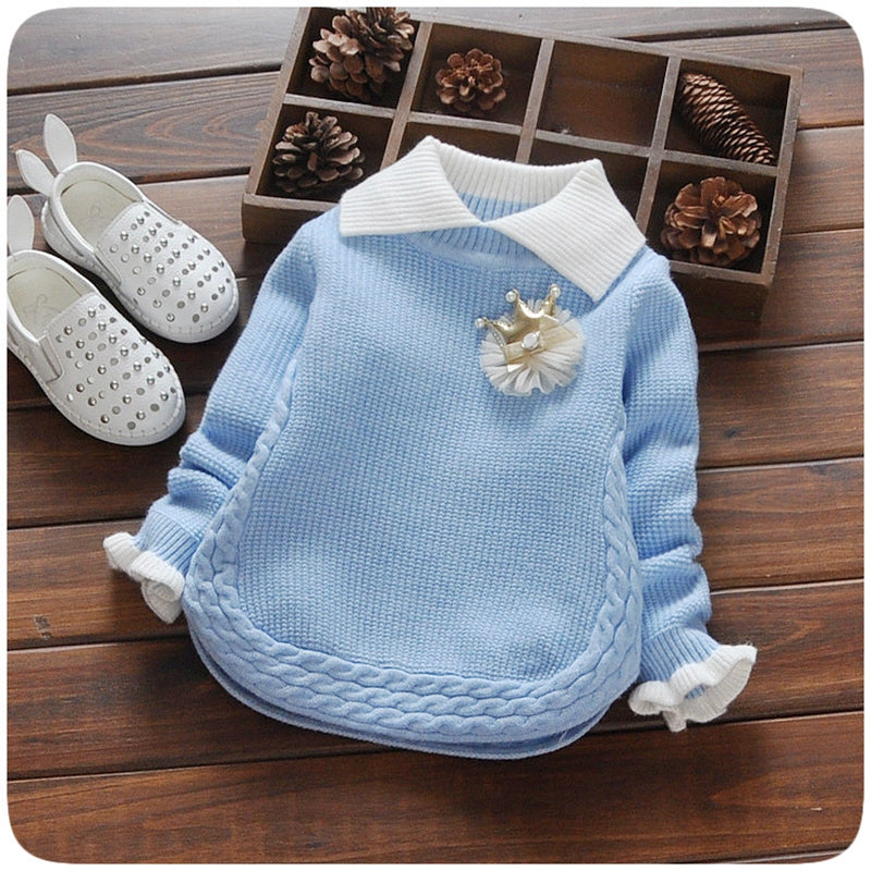 Lovely Warm Cotton Baby Girl's Pullover - Stylus Kids