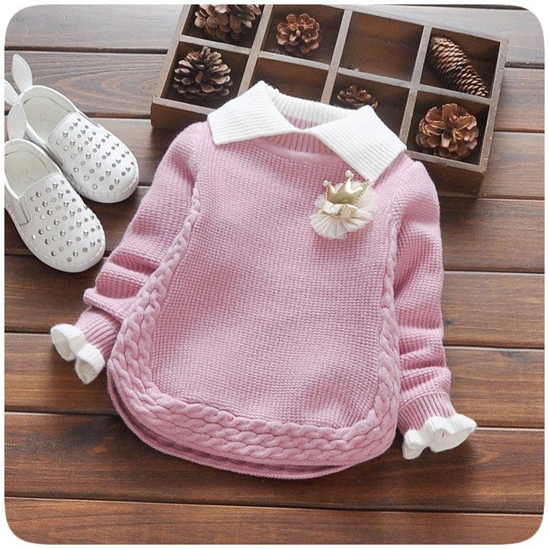 Lovely Warm Cotton Baby Girl's Pullover - Stylus Kids