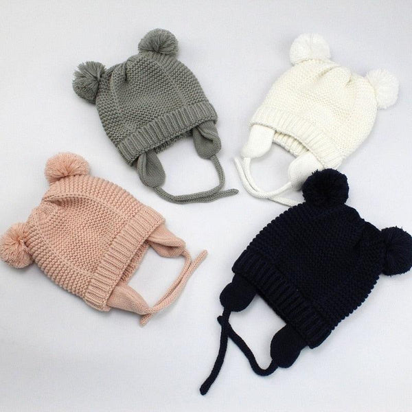 Baby's Warm Hat with Ears - Stylus Kids