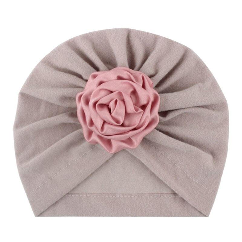 Baby Girl's Flower Patterned Hat - Stylus Kids