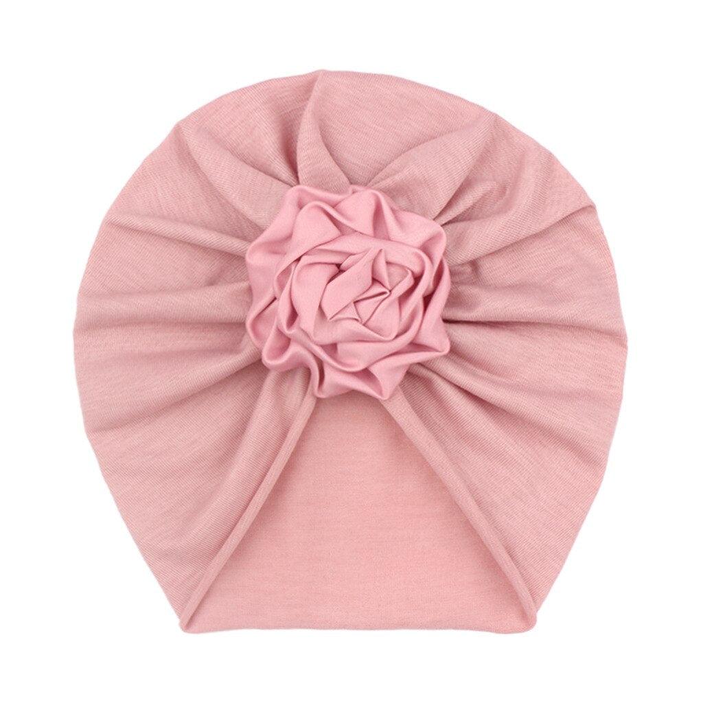 Baby Girl's Flower Patterned Hat - Stylus Kids