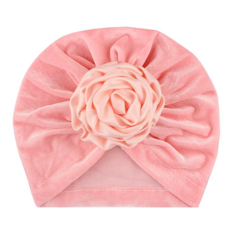 Baby Girl's Flower Patterned Hat - Stylus Kids