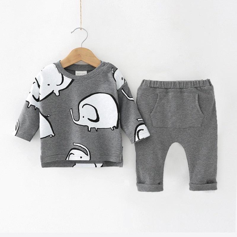 Baby Boy's Cartoon Clothing Set - Stylus Kids