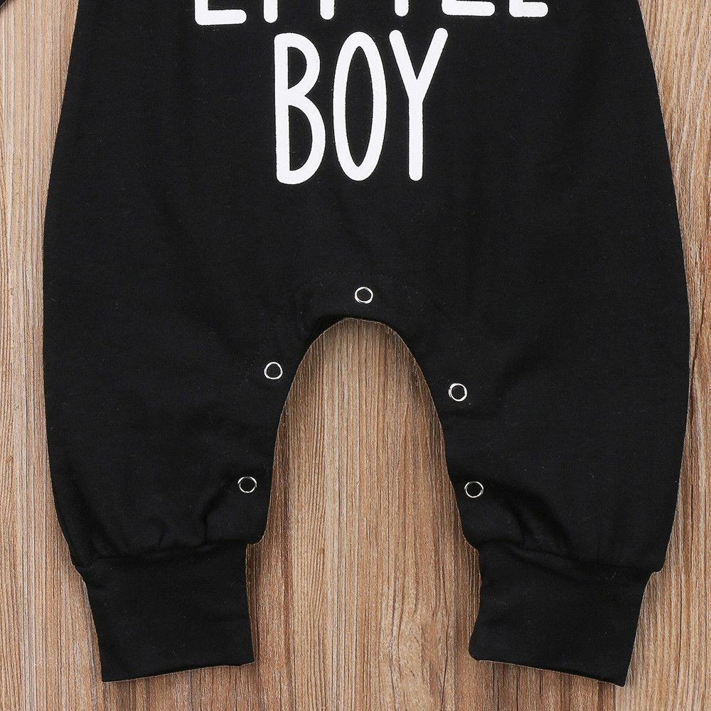 Boy's Mom's Little Boy Printed Jumpsuit - Stylus Kids