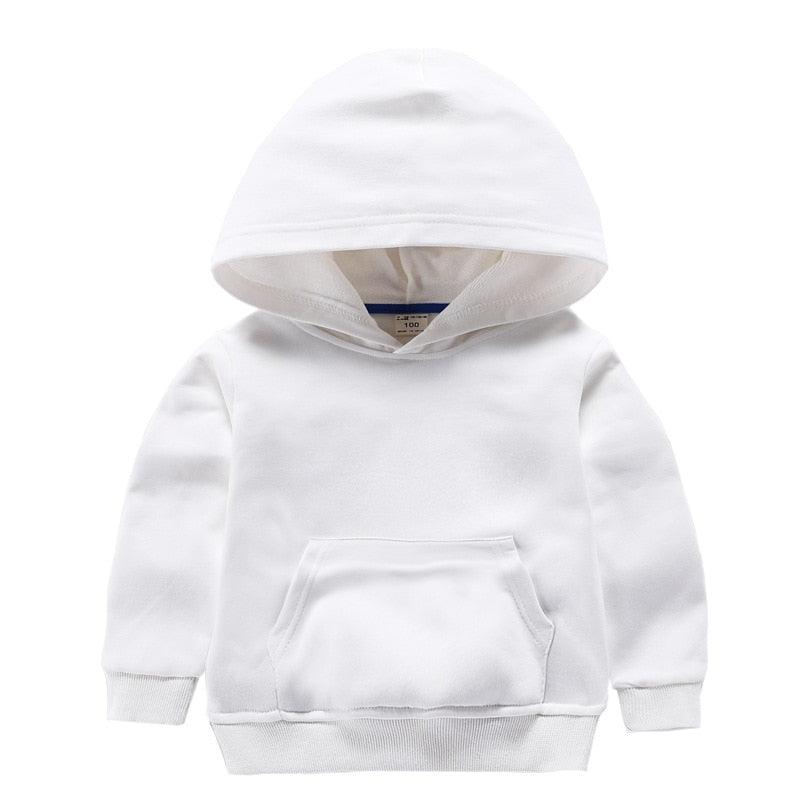 Baby Boy's Sports Plain Hoodie - Stylus Kids