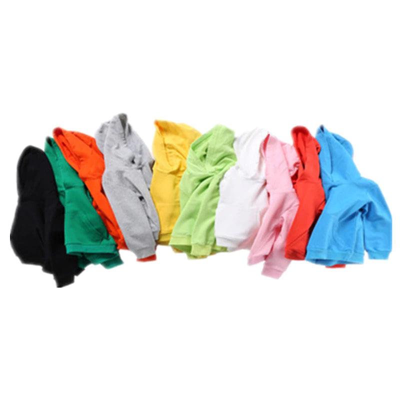 Baby Boy's Sports Plain Hoodie - Stylus Kids