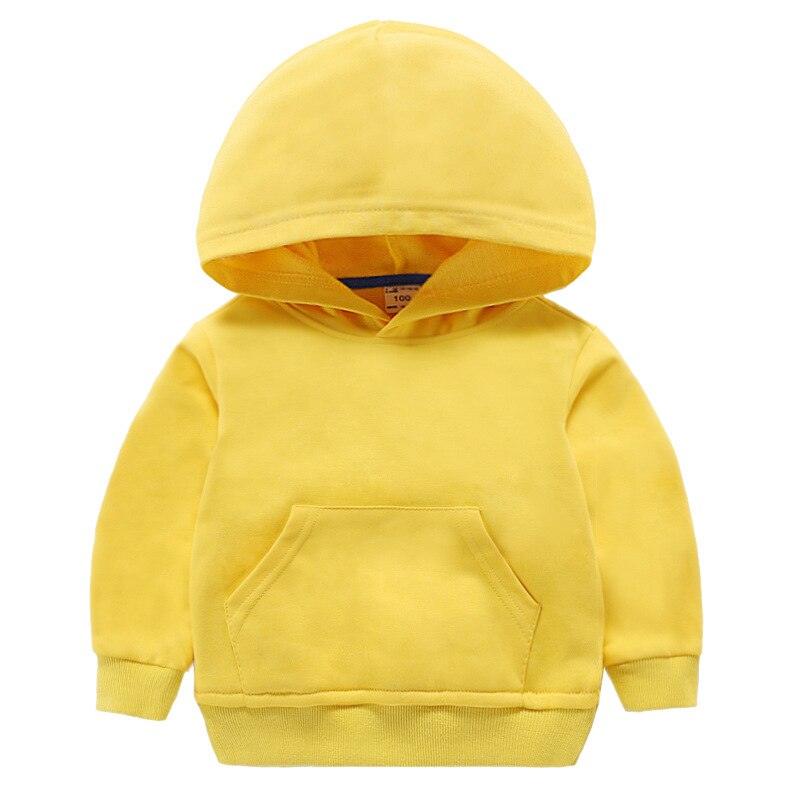 Baby Boy's Sports Plain Hoodie - Stylus Kids