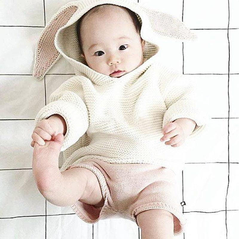 Baby Boy's Cute Rabbit Hoodies - Stylus Kids