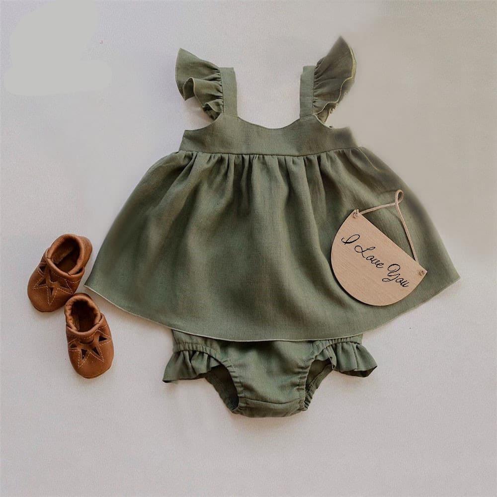 Sleeveless Baby Girl's Dress - Stylus Kids