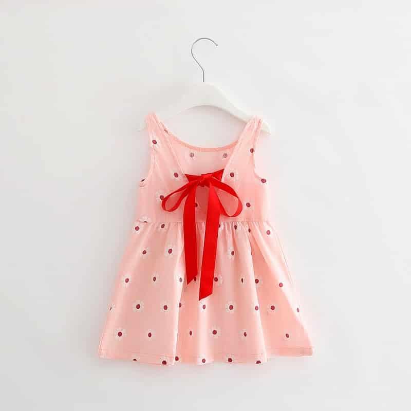 Summer Girl's Cherry Print Dress - Stylus Kids