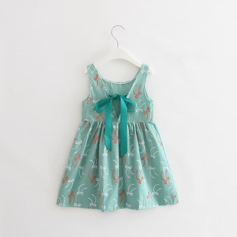 Summer Girl's Cherry Print Dress - Stylus Kids