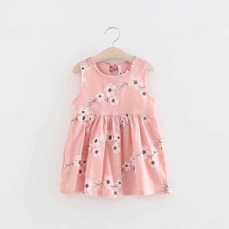 Summer Girl's Cherry Print Dress - Stylus Kids