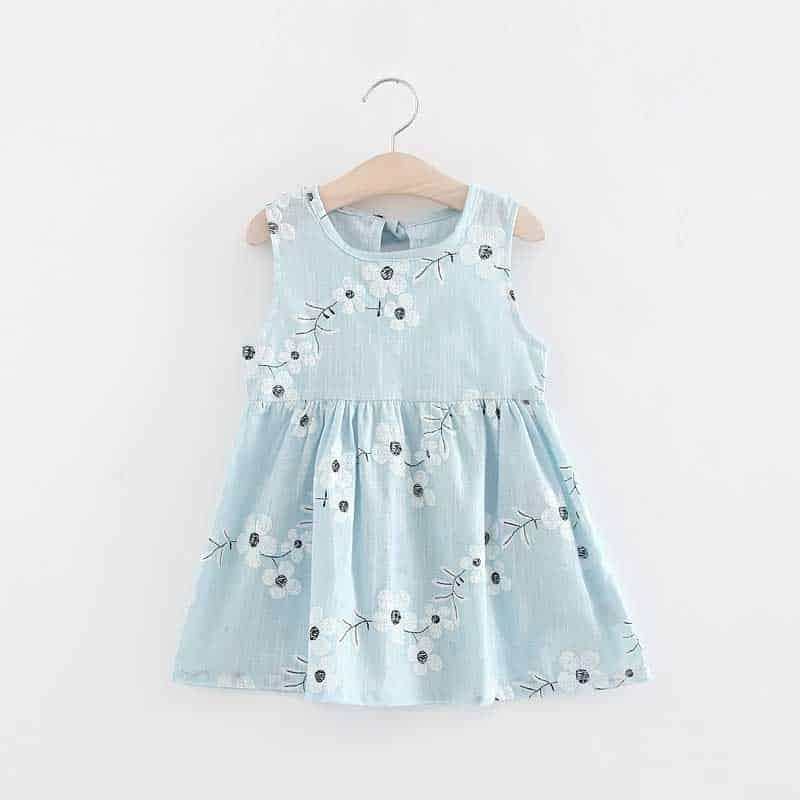 Summer Girl's Cherry Print Dress - Stylus Kids