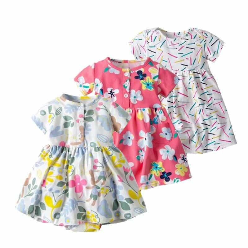 Baby Girls Summer Fashion Dress - Stylus Kids