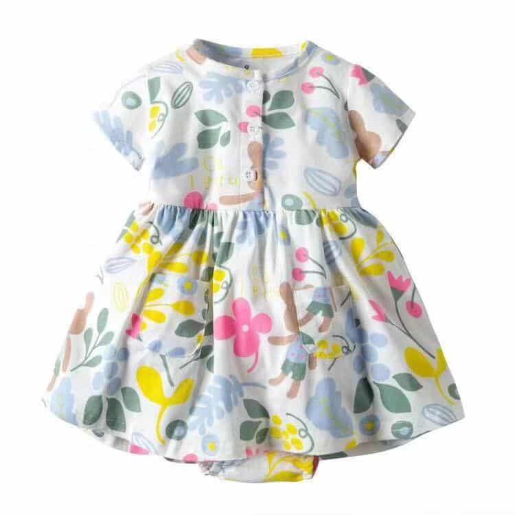 Baby Girls Summer Fashion Dress - Stylus Kids