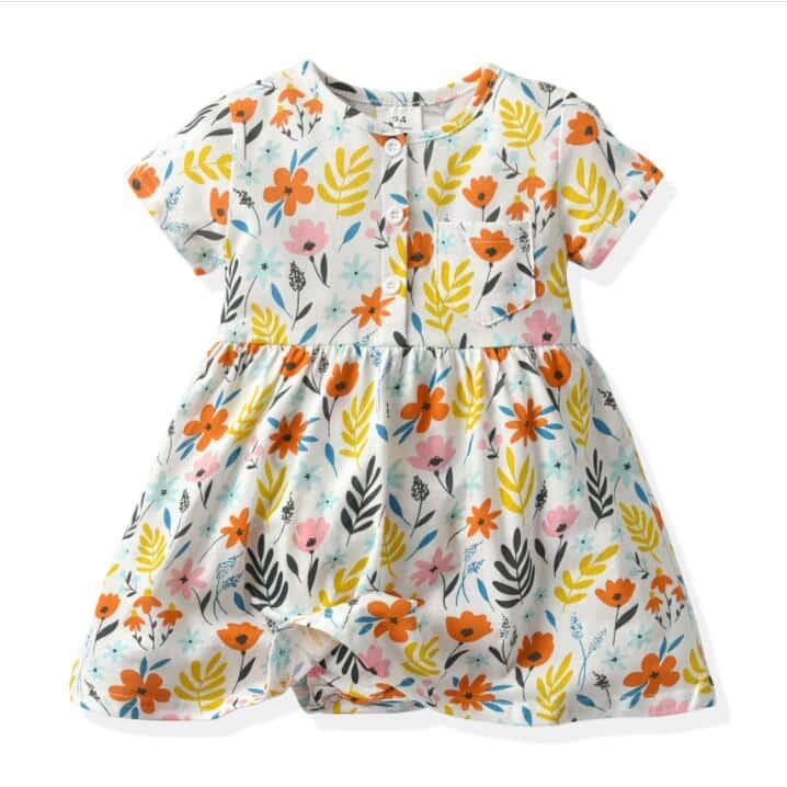 Baby Girls Summer Fashion Dress - Stylus Kids