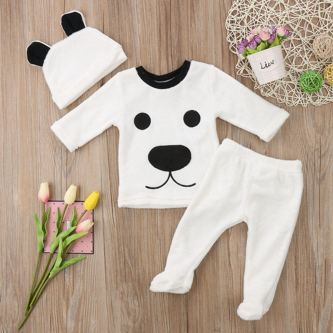 Baby Boy's Warm Long Sleeve Clothing Set - Stylus Kids