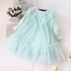 Lovely Light Lace Baby Girl's Dress - Stylus Kids