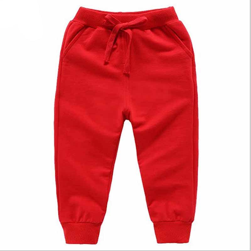 Solid Color Elastic Waist Soft Baby Pants - Stylus Kids