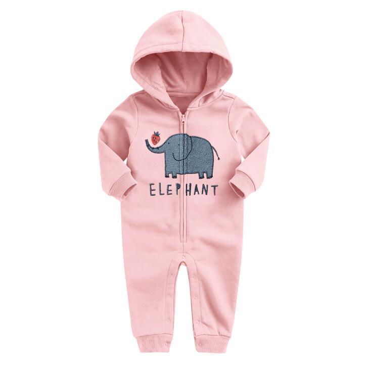 Baby Girl’s Casual Warm Cotton Jumpsuit - Stylus Kids