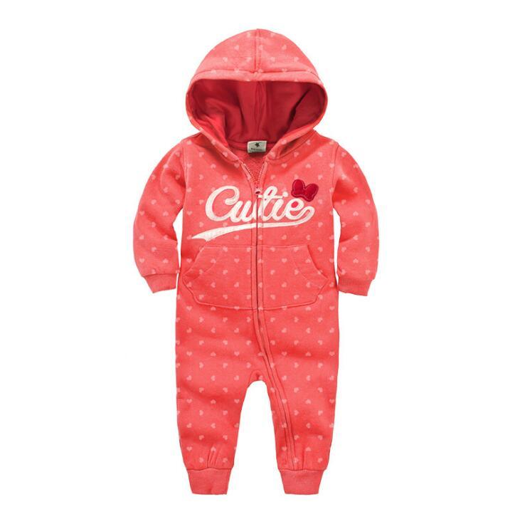 Baby Girl’s Casual Warm Cotton Jumpsuit - Stylus Kids