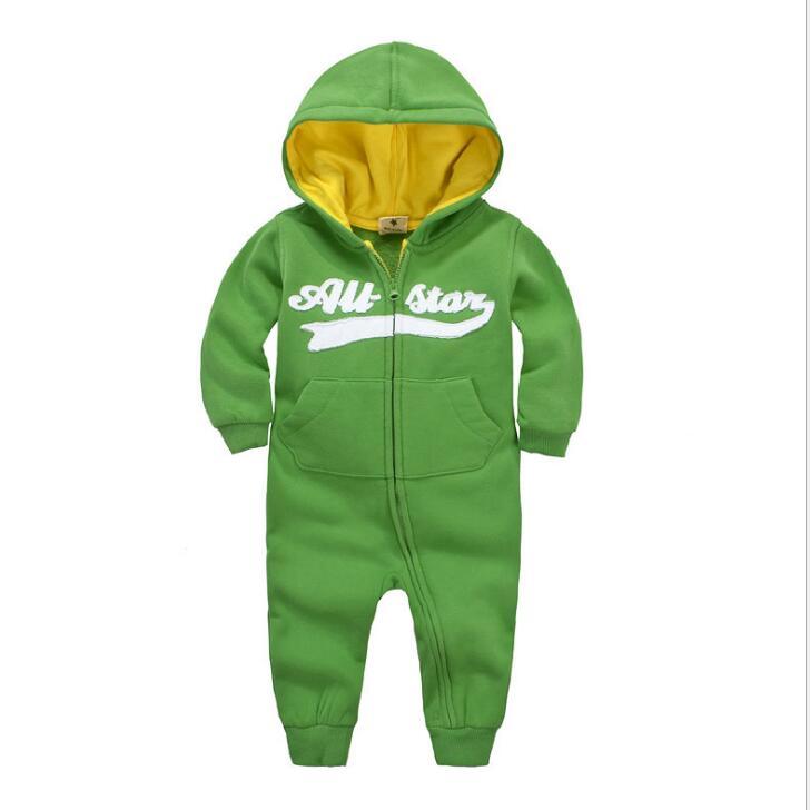 Baby Girl’s Casual Warm Cotton Jumpsuit - Stylus Kids