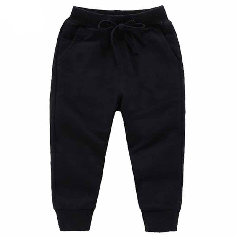 Solid Color Elastic Waist Soft Baby Pants - Stylus Kids