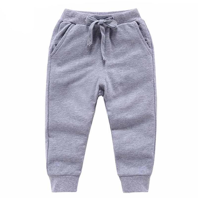 Solid Color Elastic Waist Soft Baby Pants - Stylus Kids