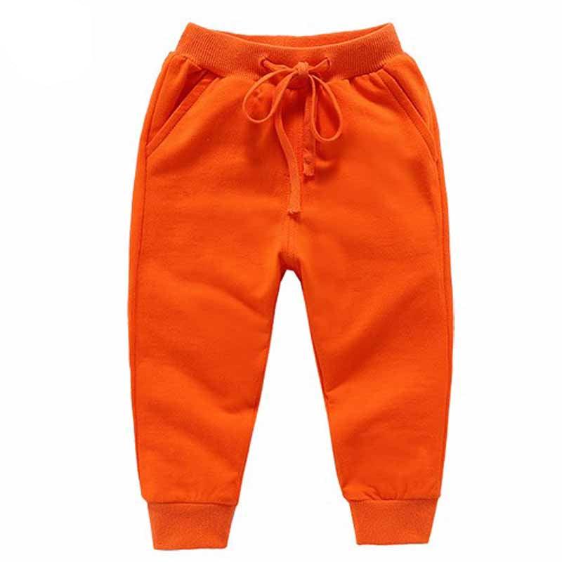 Solid Color Elastic Waist Soft Baby Pants - Stylus Kids