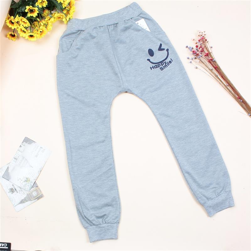 Baby Boy's Smile Printed Cotton Pants - Stylus Kids