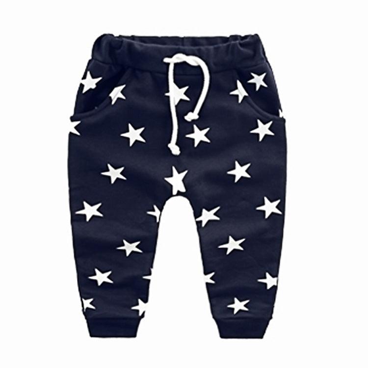 Baby Boy's Harem Star Patterned Pants - Stylus Kids