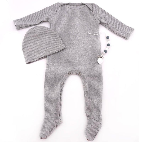 Baby's Solid Cotton Bodysuit